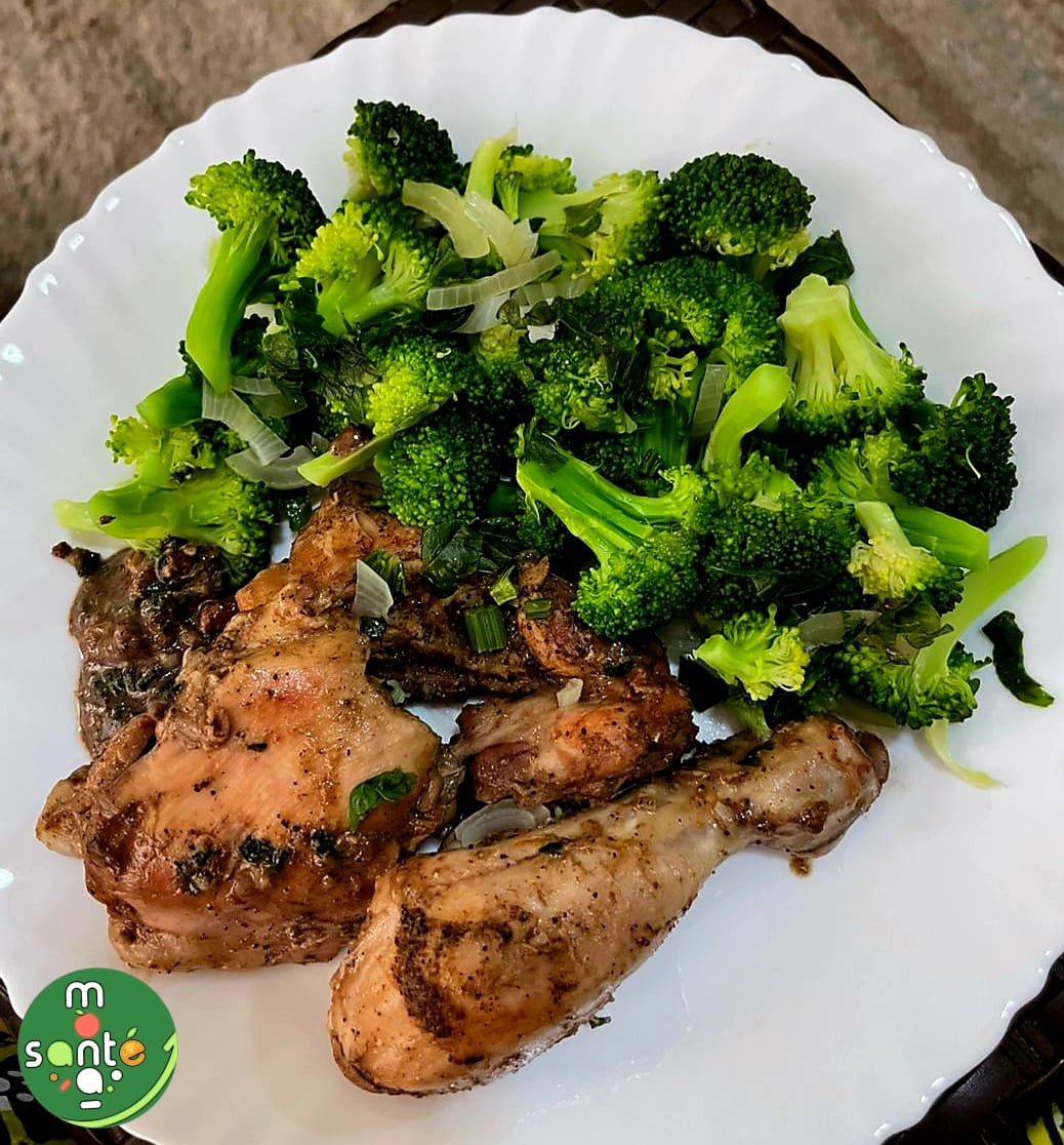 Exemple de repas équilibré préparé par un participant MONASANTE